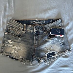 American Eagle Distressed Denim Shorts - NWT